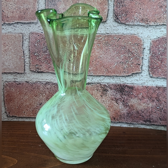Vintage Nasco blown glass vase - Picture 1 of 5